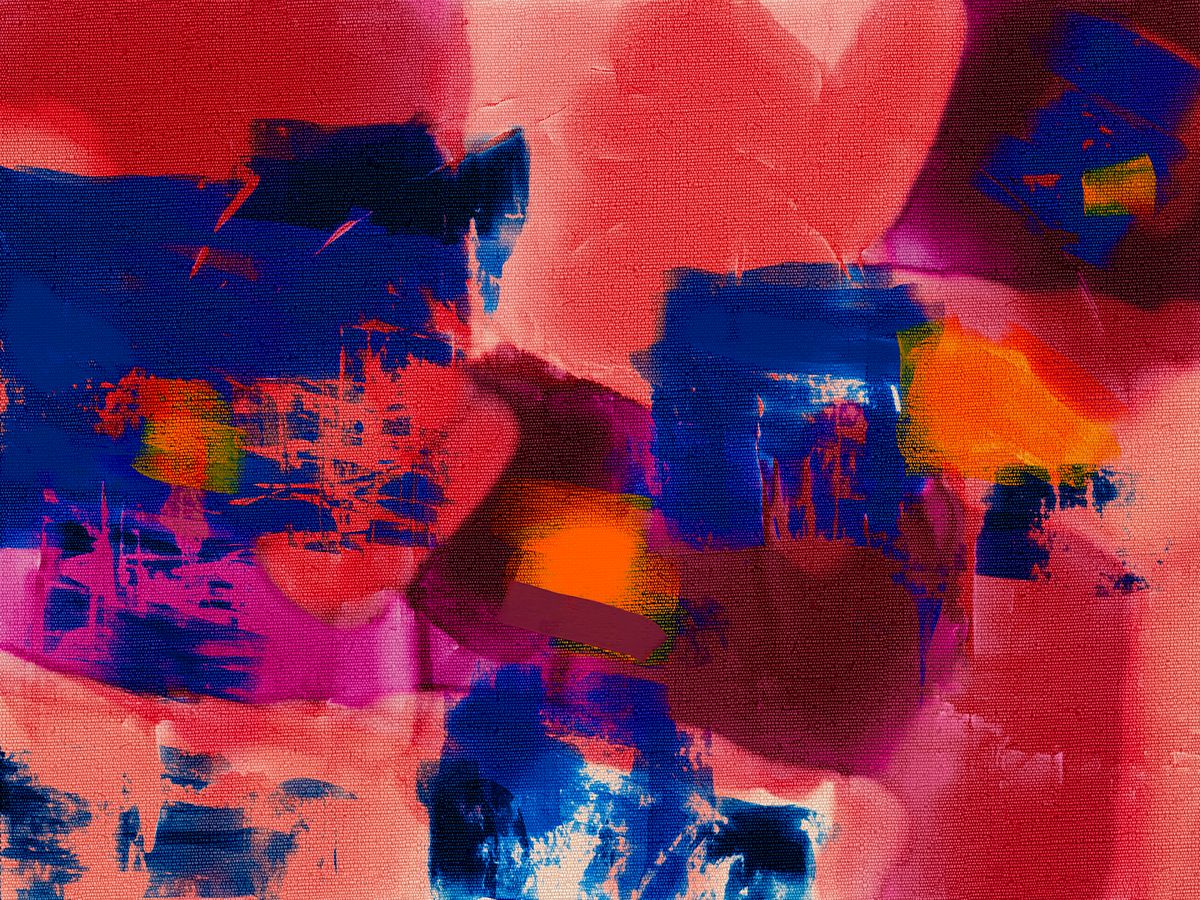 Art abstract art colorful painting