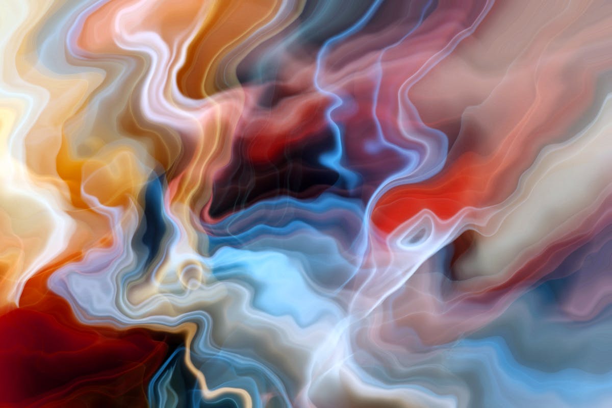 Art abstract art colorful painting
