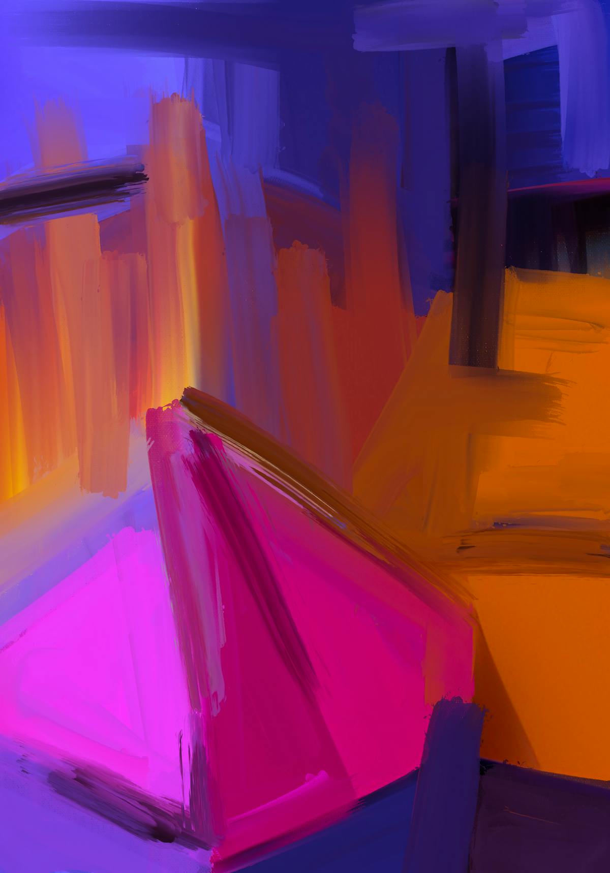 Art abstract art colorful painting
