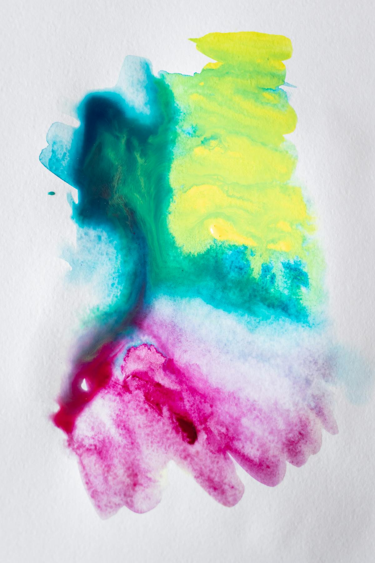 Art watercolor abstract art studio