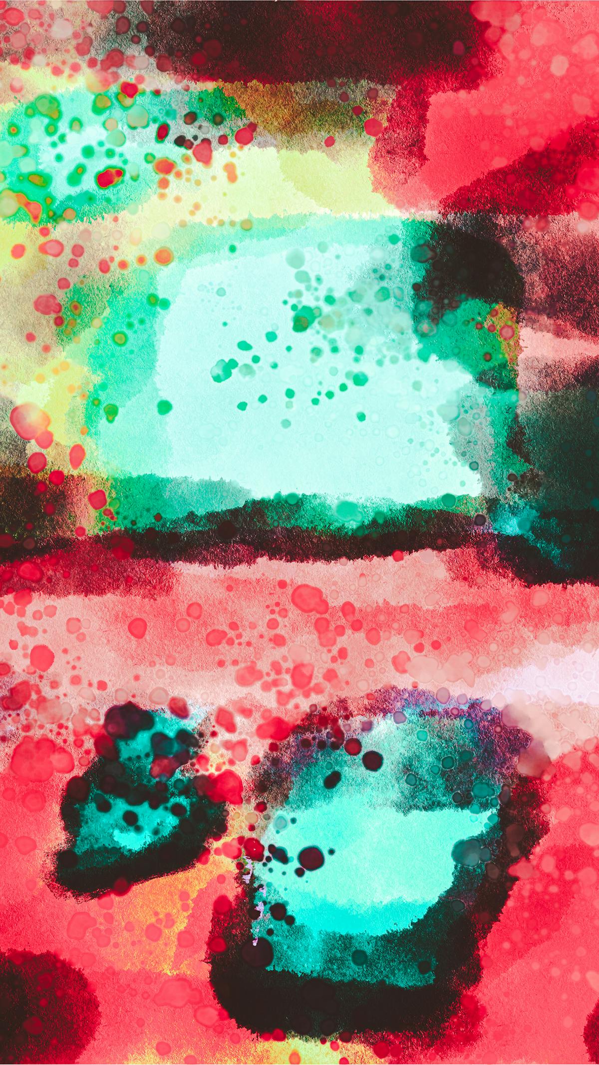 Art watercolor abstract art studio