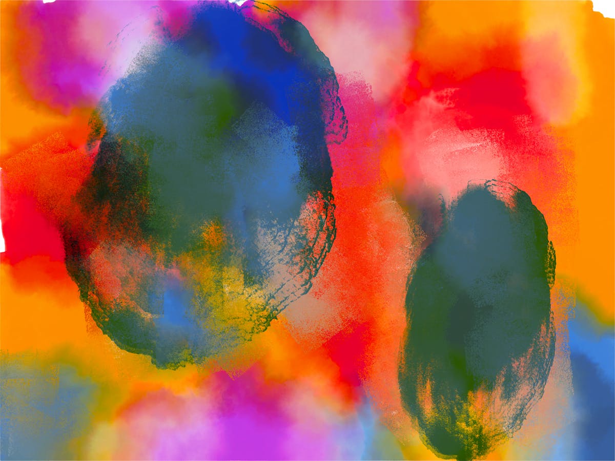 Art watercolor abstract art studio