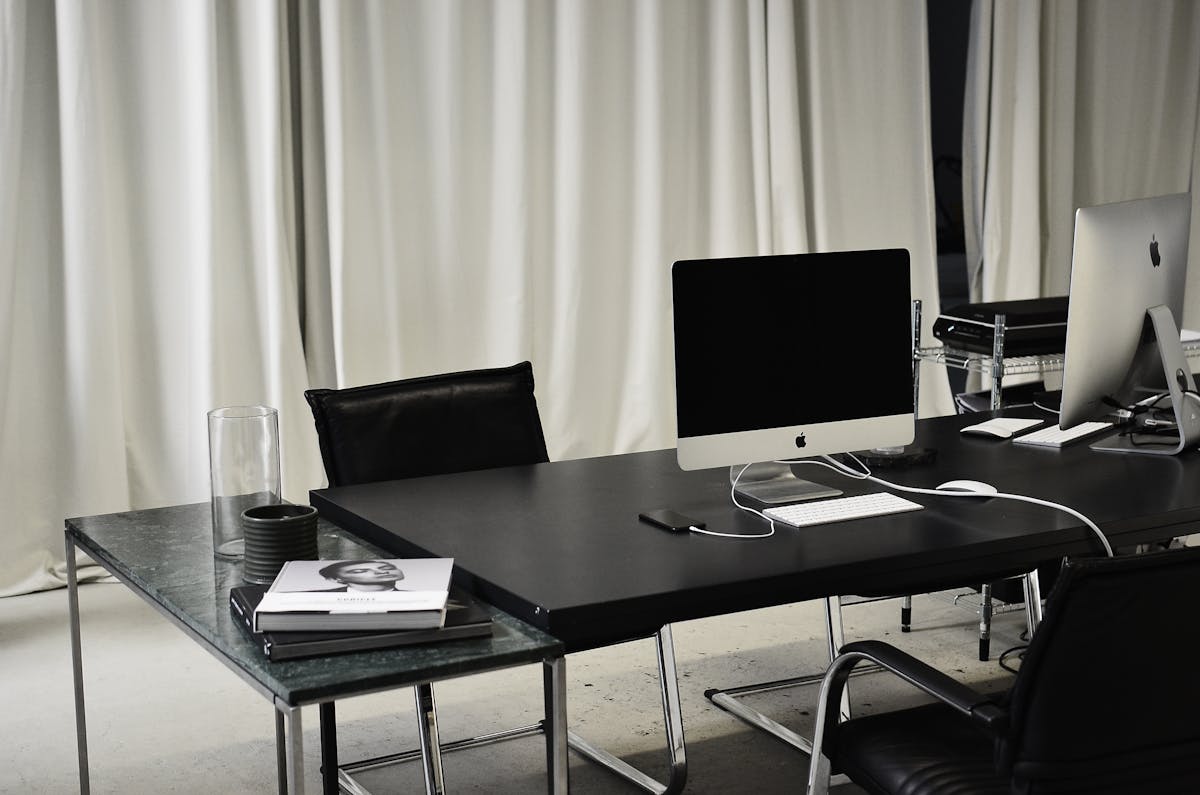 General business computer office desk work