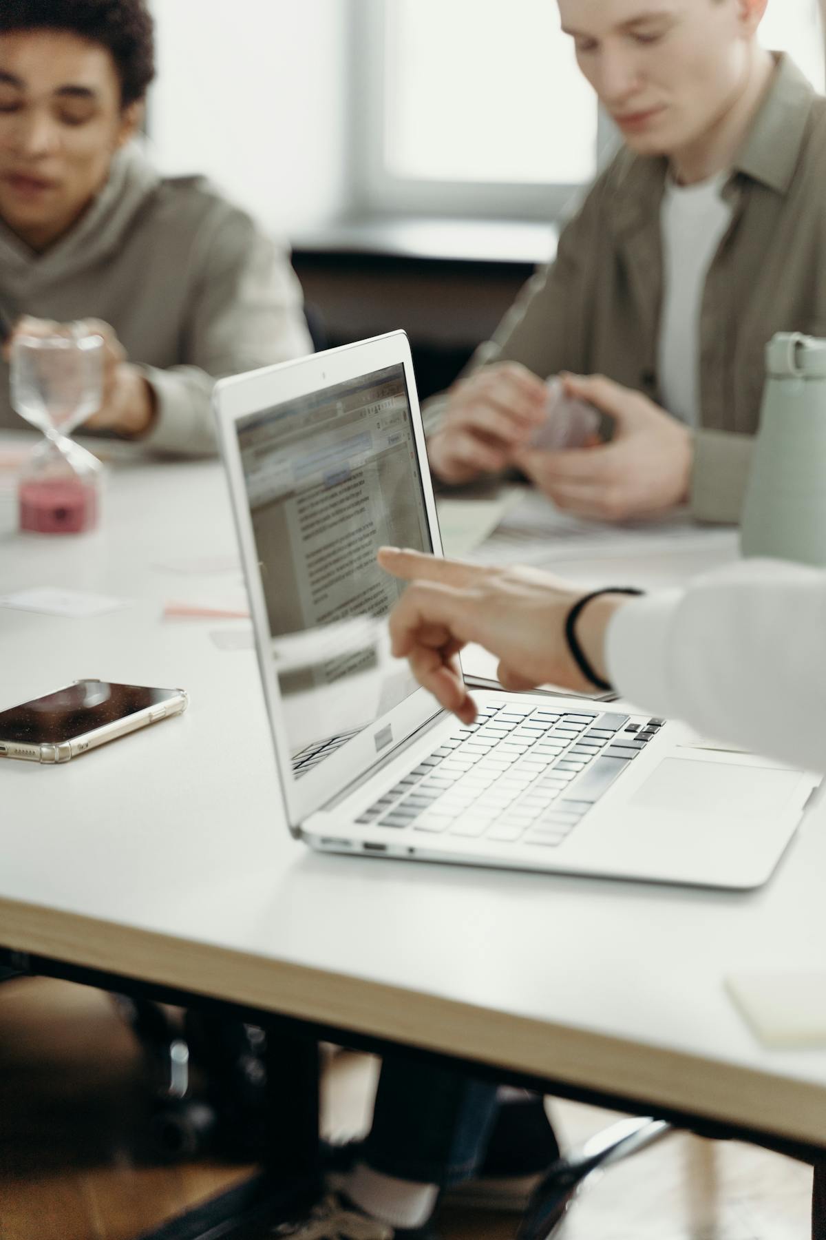 General people working team collaboration