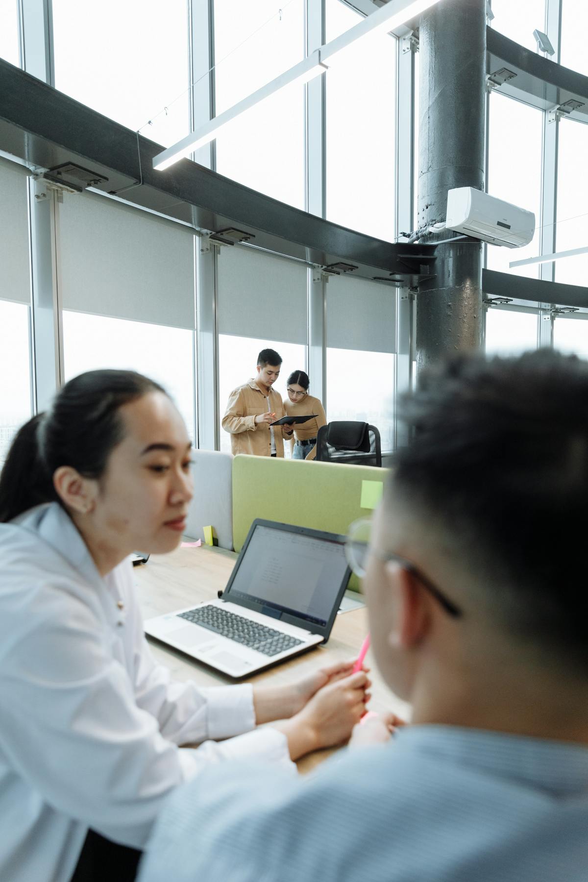 General people working team collaboration