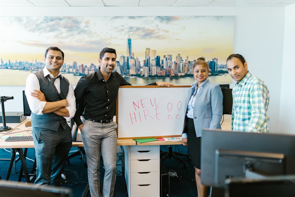 New employee orientation office
