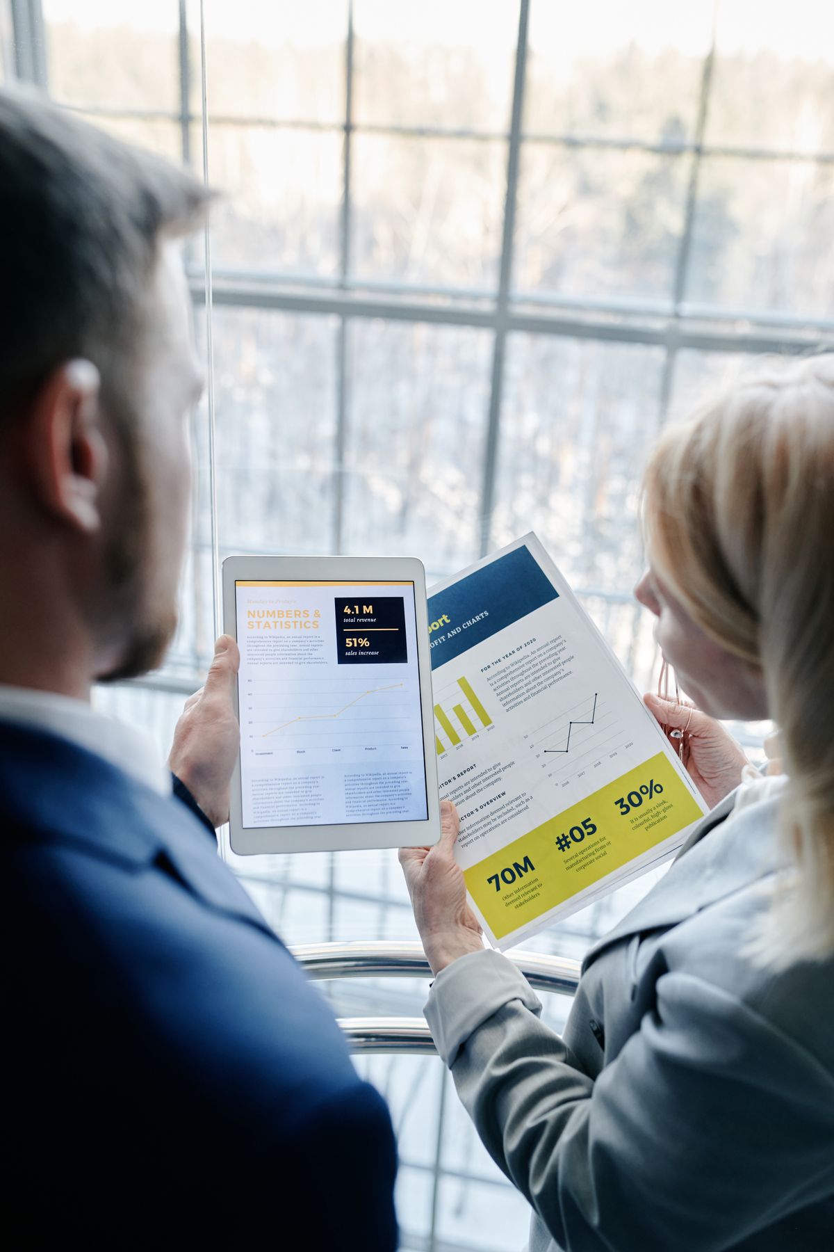 Proposals business proposal document tablet
