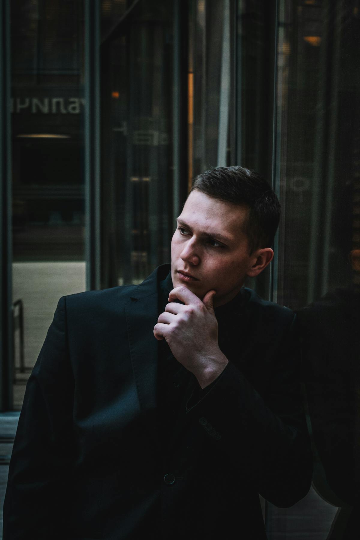 Salespsych thoughtful businessman thinking