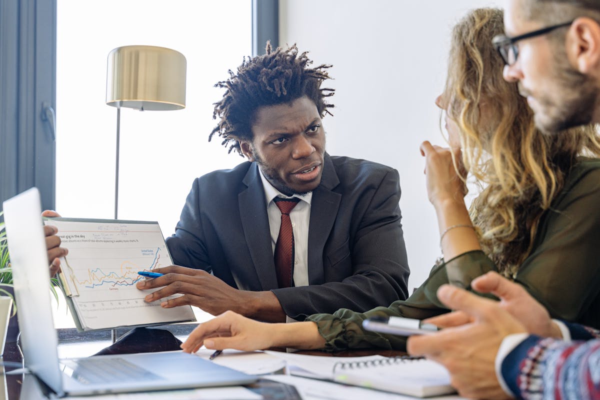 Consulting business advisor meeting