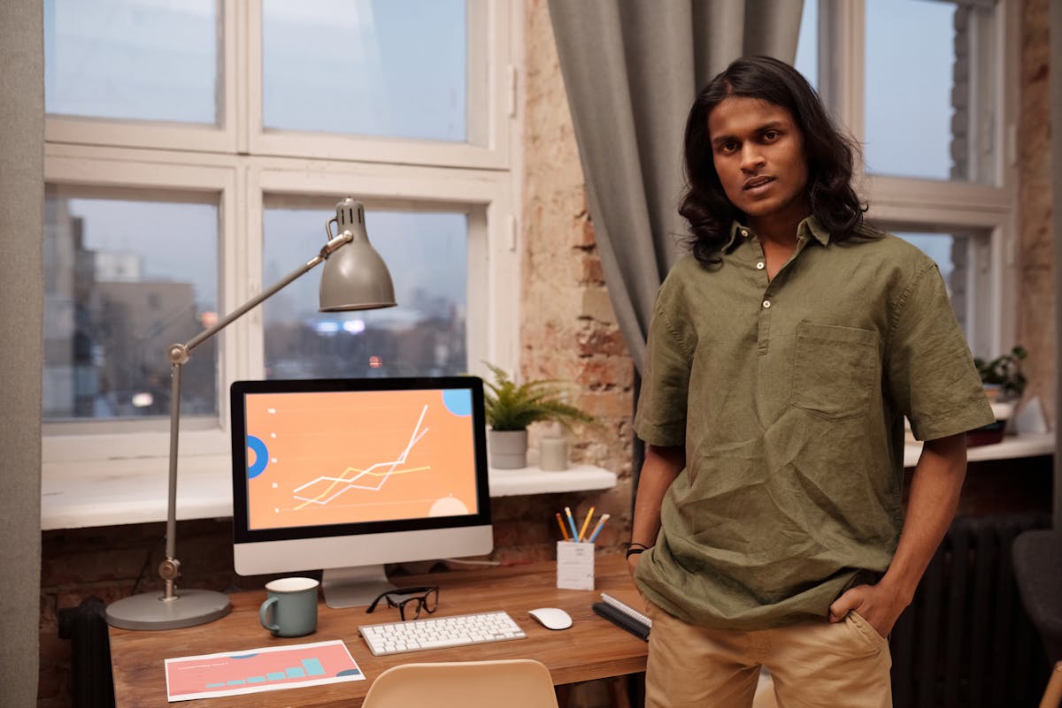 Entrepreneur startup office team
