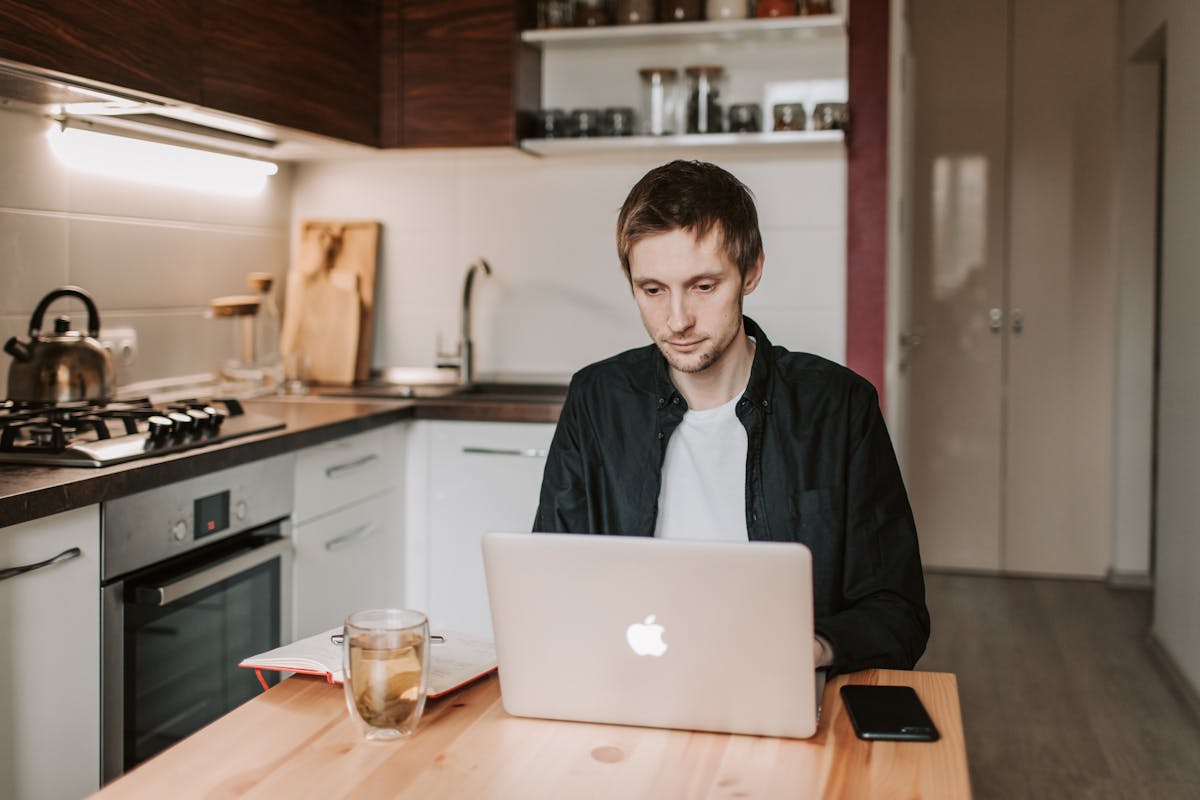 Freelance self employed work coffee
