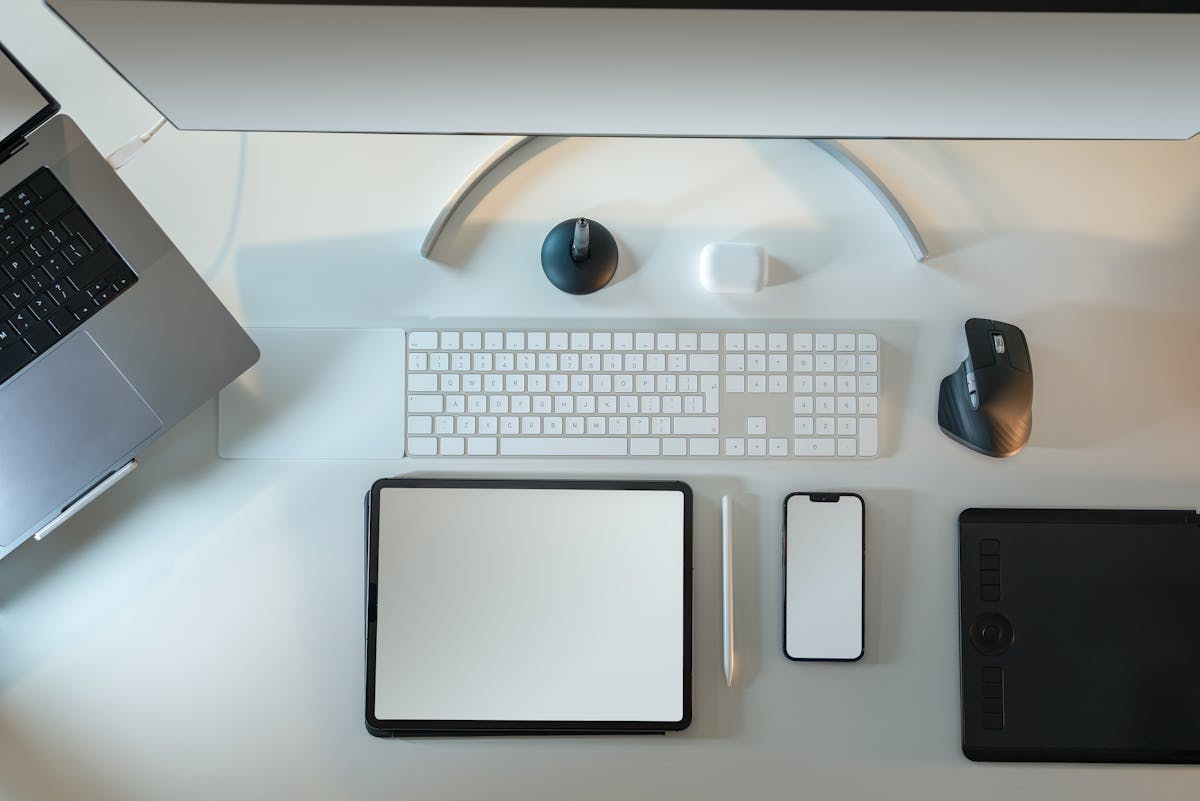 Strategy professional working desk focus