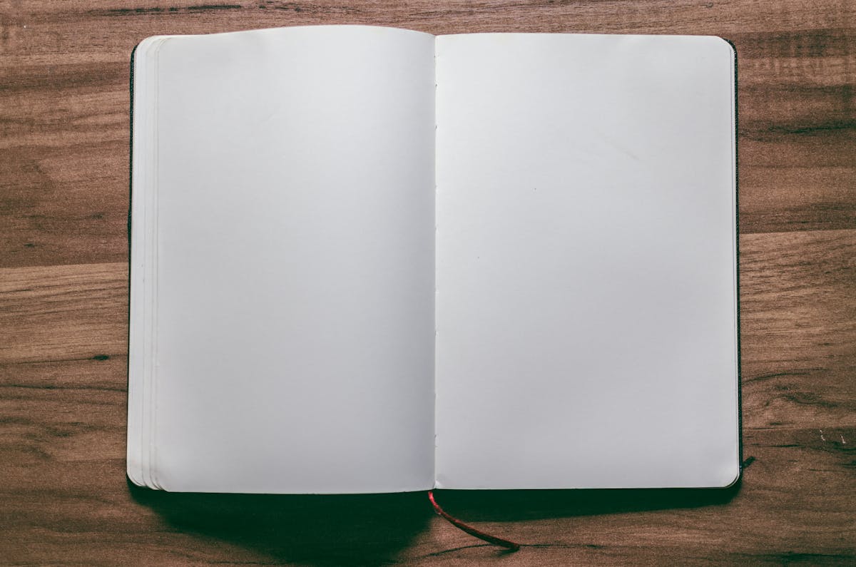 Templates blank document notebook desk