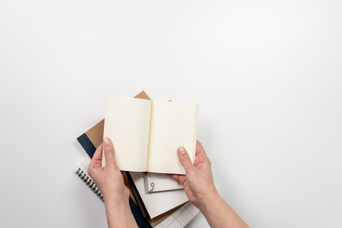 Templates blank document notebook desk