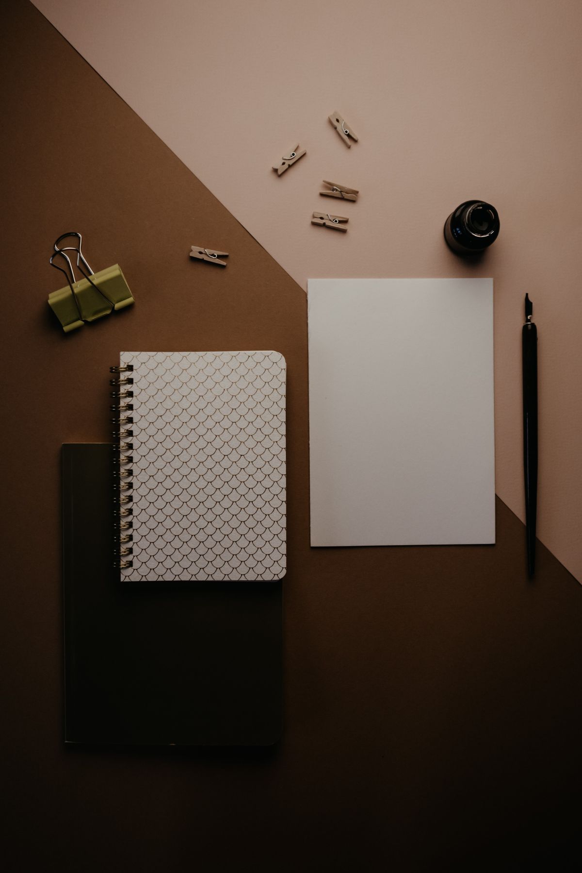 Templates blank document notebook desk