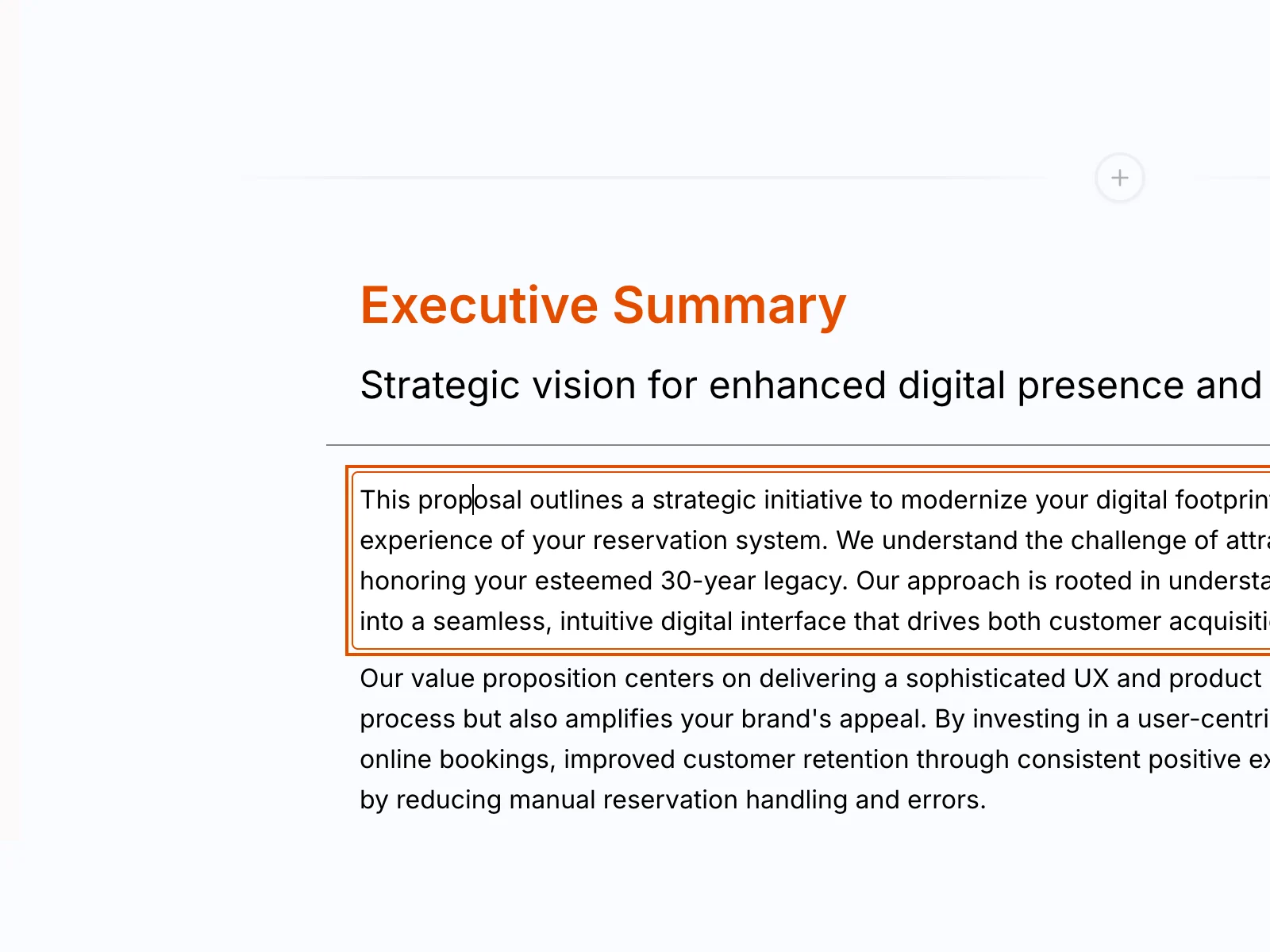 Edit and refine the text - 1